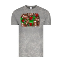 Cloud Rock american football helmet background Vintage Tee - JahusDesignShop
