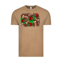 Vintage Coffee american football helmet background Vintage Tee - JahusDesignShop