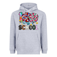 Heather Grey 100 days of school Heavyweight Hoodie - Artiststas