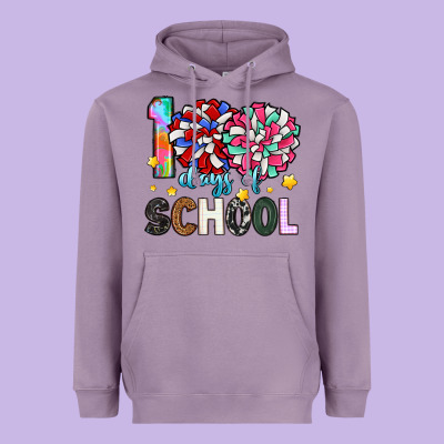 100 Days Of School Heavyweight Hoodie Designed By Artiststas