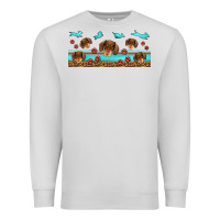 Dove Grey dachshund wiener dog Premium Sweatshirt - Jasminsmagicworld