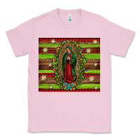 Bubblegum Pink our lady of Guadalupe Christmas Classic Tee - Jasminsmagicworld