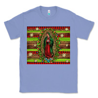 Colony Blue our lady of Guadalupe Christmas Classic Tee - Jasminsmagicworld