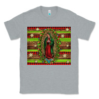 Heather Grey our lady of Guadalupe Christmas Classic Tee - Jasminsmagicworld
