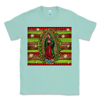 Seafoam our lady of Guadalupe Christmas Classic Tee - Jasminsmagicworld