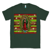 Sports Green our lady of Guadalupe Christmas Classic Tee - Jasminsmagicworld