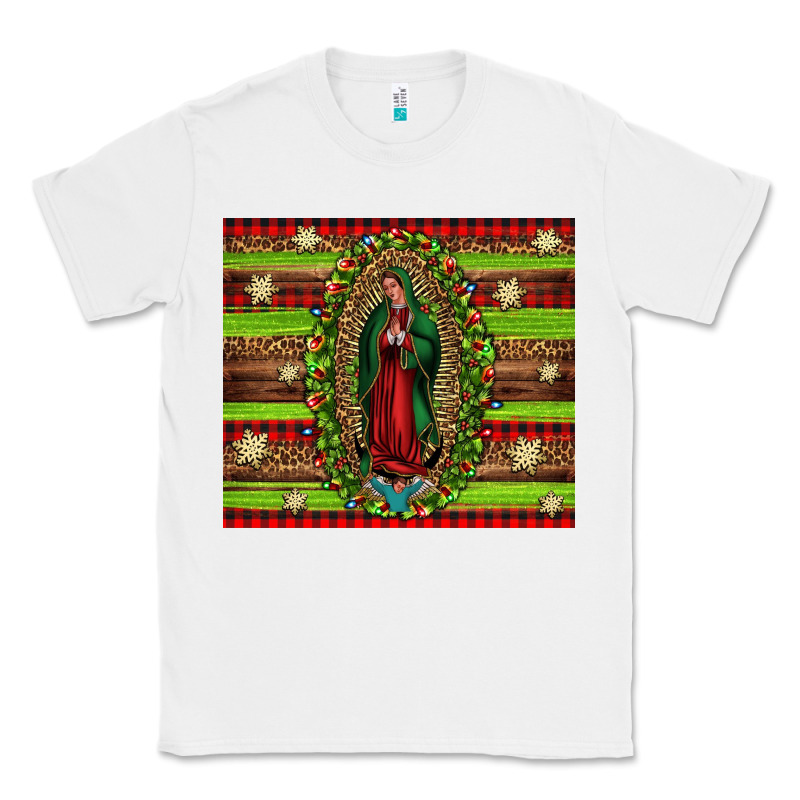 Our Lady Of Guadalupe Christmas Classic Tee by Jasminsmagicworld | Teevron