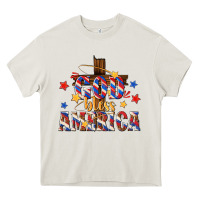 God Bless America Heavy Core Tee | Teevron