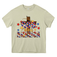 Mossy god bless america Heavy Core Tee - texasbilliewilder