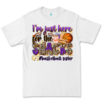 I'm Just Here For The Snacks #basketball Sister Premium Tee | Teevron
