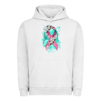 Pigment Lunar Rock cancer ribbon Urban Hoodie - CowGirlArtShop