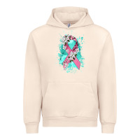 Sandshell cancer ribbon Urban Hoodie - CowGirlArtShop