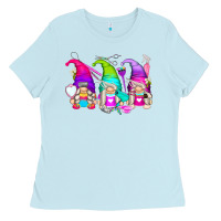 Baby Blue hair styles gnomes Ladies Tee - Zillion Design Studio