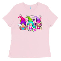 Bubblegum Pink hair styles gnomes Ladies Tee - Zillion Design Studio