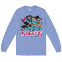 Colony Blue crafting queen Long Sleeve Tee - JahusDesignShop