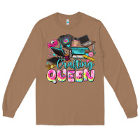 Toasted Coconut crafting queen Long Sleeve Tee - JahusDesignShop