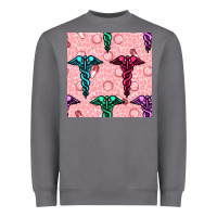 Storm Medicine Seamless Pattern Heavyweight Sweatshirt - BundleAndBundleShop