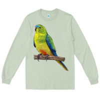 Matcha Neophema Parrot Long Sleeve Tee - LillyAllenDesigns