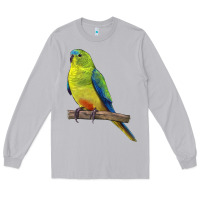 Moon Dust Neophema Parrot Long Sleeve Tee - LillyAllenDesigns