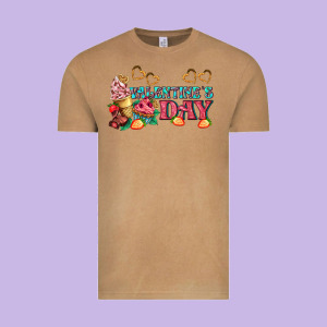 Valentines Day Sweet Vintage Tee Designed By Adodesignshop