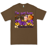 Cacao i'm just here for the snacks #basketball brother Premium Tee - Zillion Design Studio
