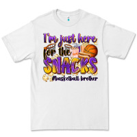 White i'm just here for the snacks #basketball brother Premium Tee - Zillion Design Studio