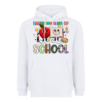 White happy 100 days of school Heavyweight Hoodie - Artiststas