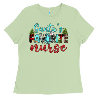 Matcha santa s favorite nurse Ladies Tee - JahusDesignShop