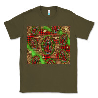 Army Green our lady of Guadalupe Christmas Classic Tee - Jasminsmagicworld
