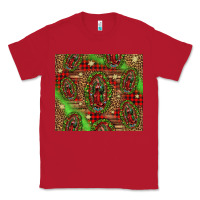 Red our lady of Guadalupe Christmas Classic Tee - Jasminsmagicworld