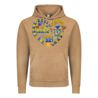Vintage Camel down syndrome awareness heart Vintage Hoodie - Artiststas