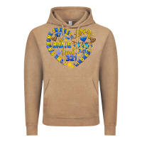 Vintage Coffee down syndrome awareness heart Vintage Hoodie - Artiststas