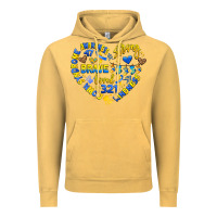 Vintage Mustard down syndrome awareness heart Vintage Hoodie - Artiststas