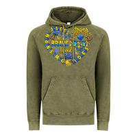 Vintage Olive down syndrome awareness heart Vintage Hoodie - Artiststas