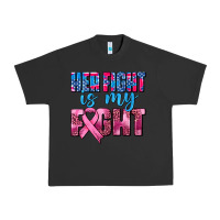 Pigment Black her fight is my fight Urban Heavy Tee - AdoDesignShop