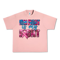Salmon her fight is my fight Urban Heavy Tee - AdoDesignShop