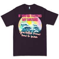 Plum if youre testing my waters tbw Premium Tee - texasbilliewilder