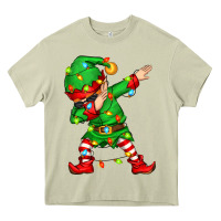 Mossy dabbing elf Heavy Core Tee - Zillion Design Studio