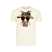 Vintage Arctic camouflage bandana goat Vintage Tee - Jasminsmagicworld