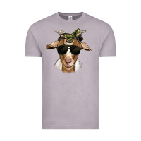 Camouflage Bandana Goat Vintage Tee | Teevron