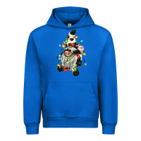 Cobalt christmas cow gnome Urban Hoodie - CowGirlArtShop