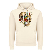 Vintage Artic nature skull Vintage Hoodie - RanaPortraitStore