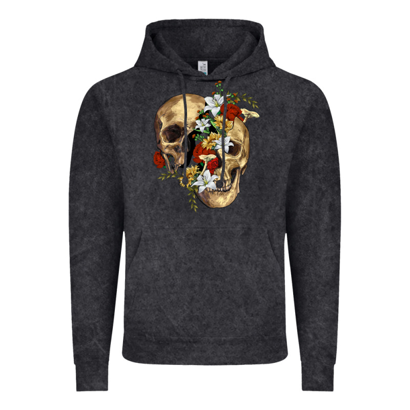 Nature Skull Vintage Hoodie by RanaPortraitStore | Teevron