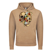 Vintage Coffee nature skull Vintage Hoodie - RanaPortraitStore