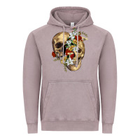 Vintage Zinc nature skull Vintage Hoodie - RanaPortraitStore