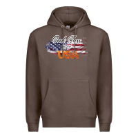 Coffee God Bless The USA Premium Hoodie - Bettercallsaul