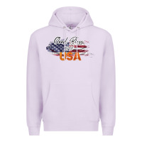 Lilac God Bless The USA Premium Hoodie - Bettercallsaul