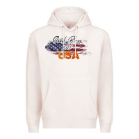 Pale Pink God Bless The USA Premium Hoodie - Bettercallsaul