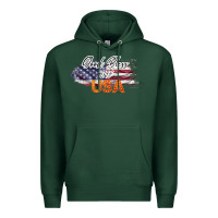 Sports Green God Bless The USA Premium Hoodie - Bettercallsaul