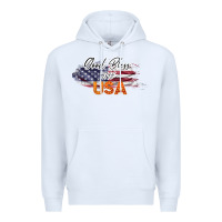 White God Bless The USA Premium Hoodie - Bettercallsaul